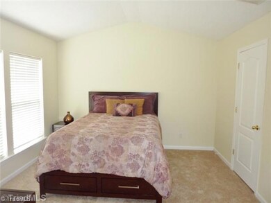 Master Bedroom. Master bedroom ensuite with cathedral ceiling. Again, new carpet and all the walls painted in neutral colors. All bedrooms are on the 2nd floor.