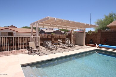 Fenced Pool area