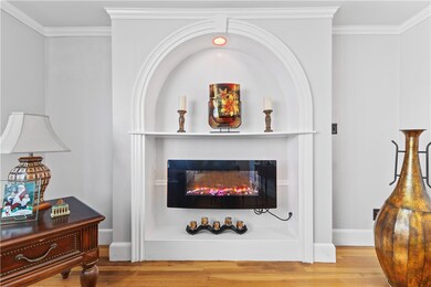 Custom Design with Lighting & Bluetooth Fireplace