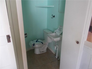 half bath down