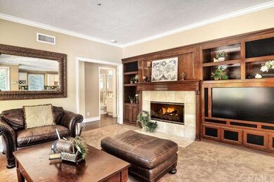 Large, light-filled family room overlooks backyard