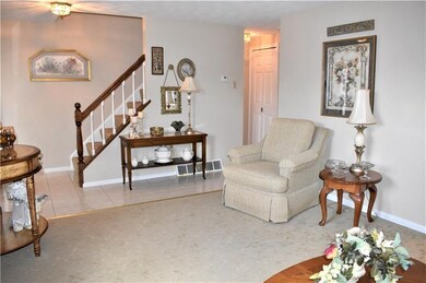 Living Room looking at full view of entry.  Pristine condition!