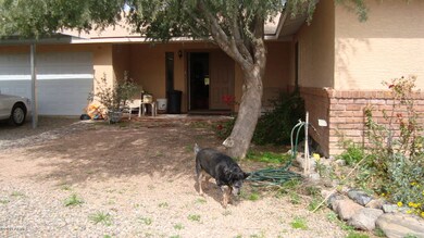 Entrance to house
