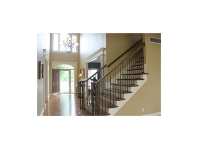 Newly installed iron spindles, oil rubbed bronze l