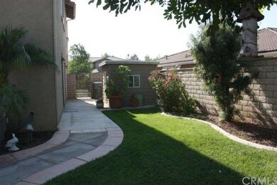 Side Yard with a shed