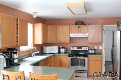 All stainless appliances included.