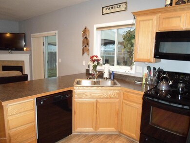 Kitchen to Living Space