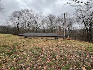 Front view from road