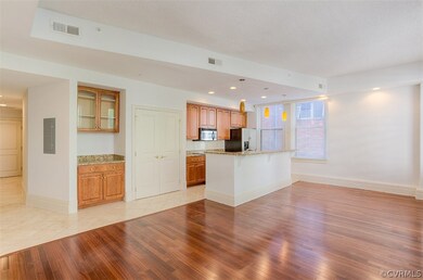 Family Room looking back into the Kitchen