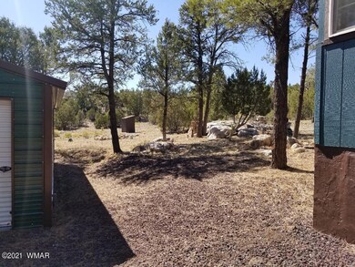 yard and outhouse