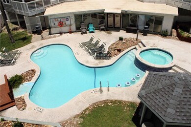 Pool view from balcony