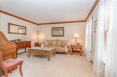 Spacious formal living room.