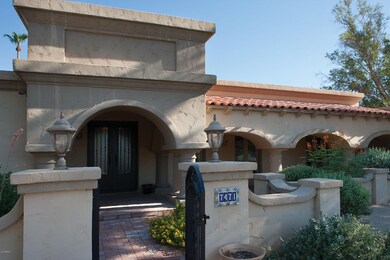 Gated courtyard
