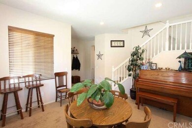 The living room has a very private feel.