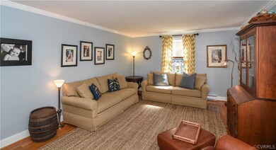 Living Room with Hardwood Floors