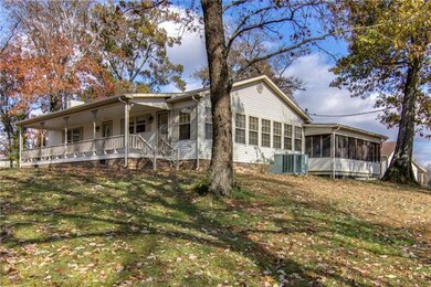 Right side - Covered Back porch!