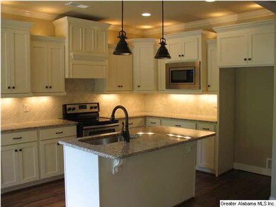 Kitchen with plenty of cabinet space, under counte