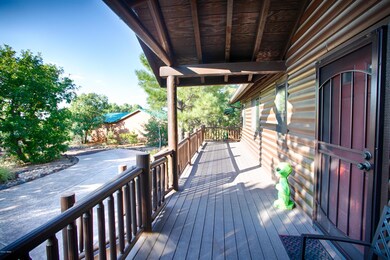 Large front deck