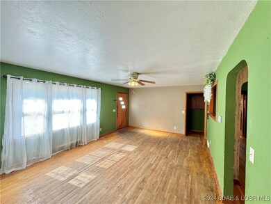 Door to right is kitchen
