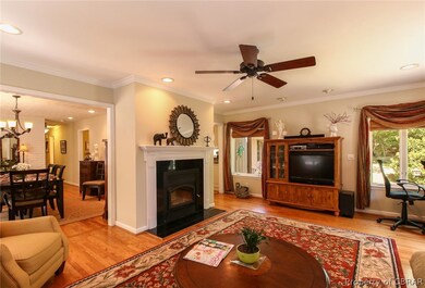 Living Room w/ Fireplace