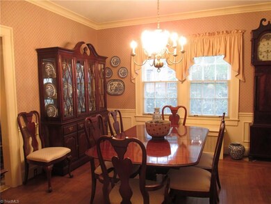 Dining room off breakfast room and living room.