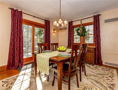 Dinner is served in your beautiful dining room wit