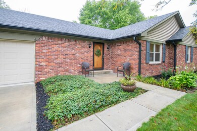 Welcoming front entry