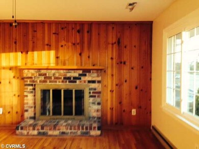 Exterior Front - Brick Wood Burning Fireplace
