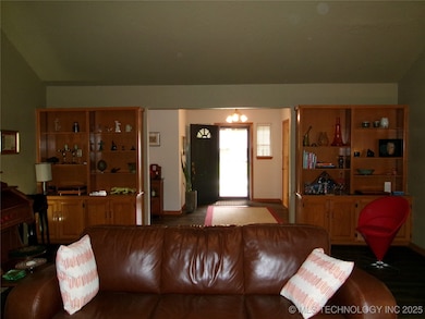 LIVING AREA LOOKING BACK TO FOYER
