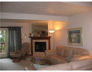 Living Room. Nice open livngroom with fireplace, C