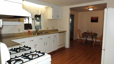 Kitchen looking into the dining area.