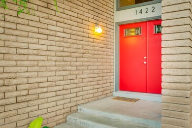 Welcome home to the red door house