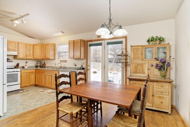 dining and kitchen