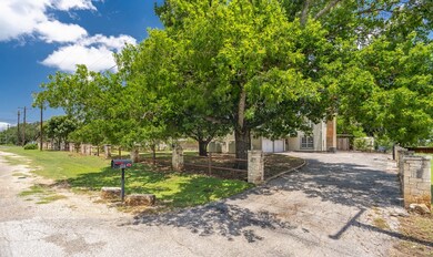 Driveway to right side