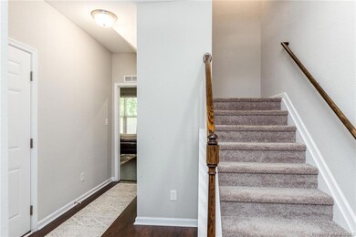 Foyer entry way to the 1st Floor Primary Bedroom.