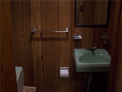 Partial Bath. lower level, in gameroom