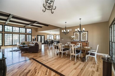Beautiful hand-scraped hickory hardwood floors, bl