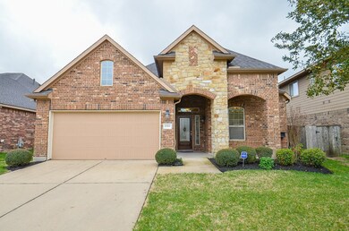 Located on a culdesac with a beautiful stone and b