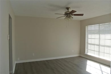 Nice picture window in the living room.