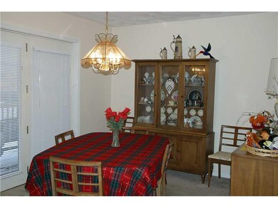 Dining Room. The Dining area features a chandelier