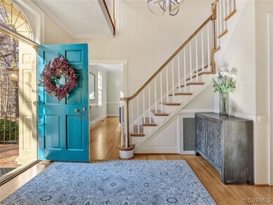 Double story foyer