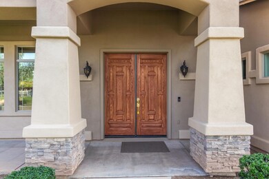 Double Door Exterior Entry