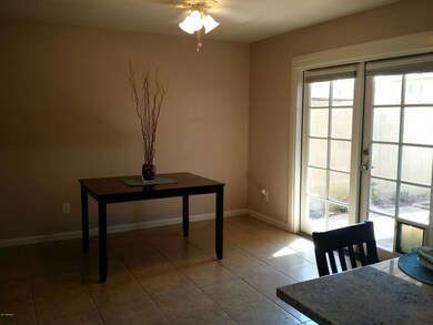 Dining Area with French Doors