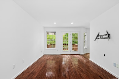 Spacious, with access to/from the sunny rear deck.