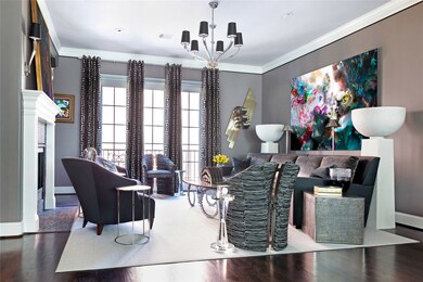 Second floor includes Living Room, Dining Room, Po