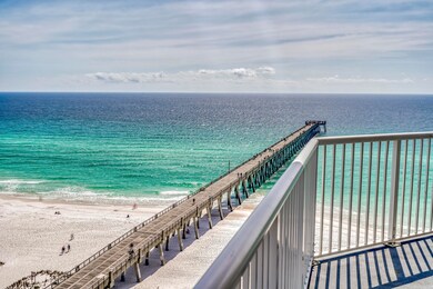 Balcony View to Pier & Gulf