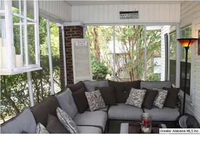 Great screened in porch!