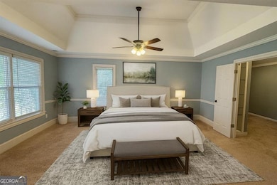 Bedroom - virtually staged