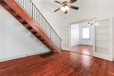 staircase to primary bedroom