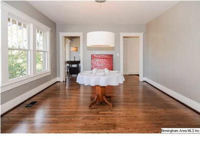 Large dining room.